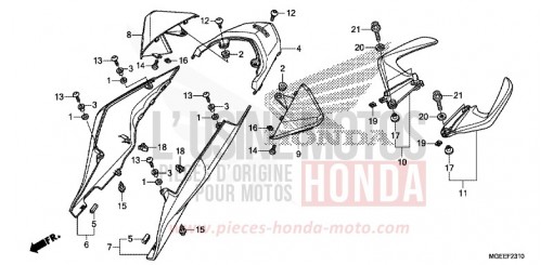 CAPOT ARRIERE VFR1200FF de 2015